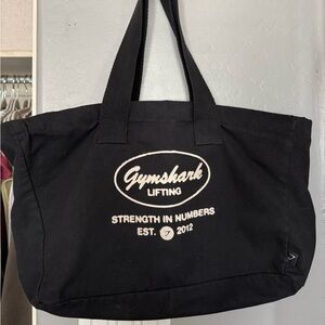 Gymshark Black Lifting Tote